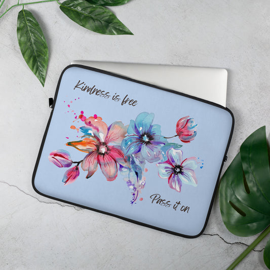 Kindess is free - Laptop Sleeve